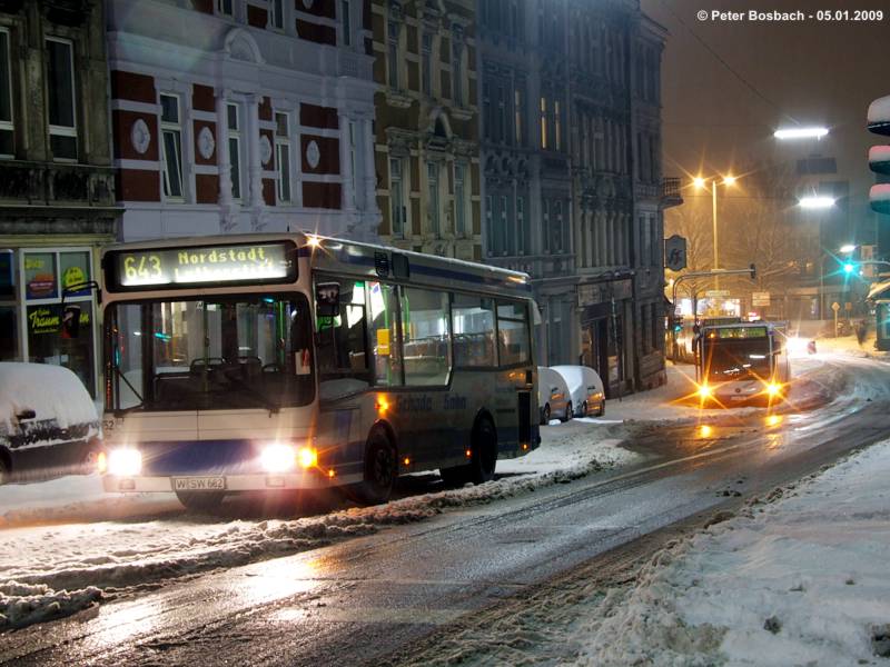 WSW Bus - Schneechaos